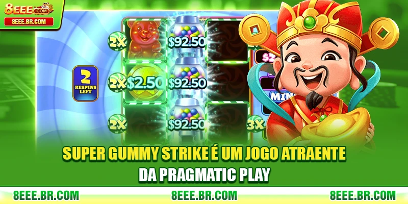 Super Gummy Strike é um jogo atraente da Pragmatic Play