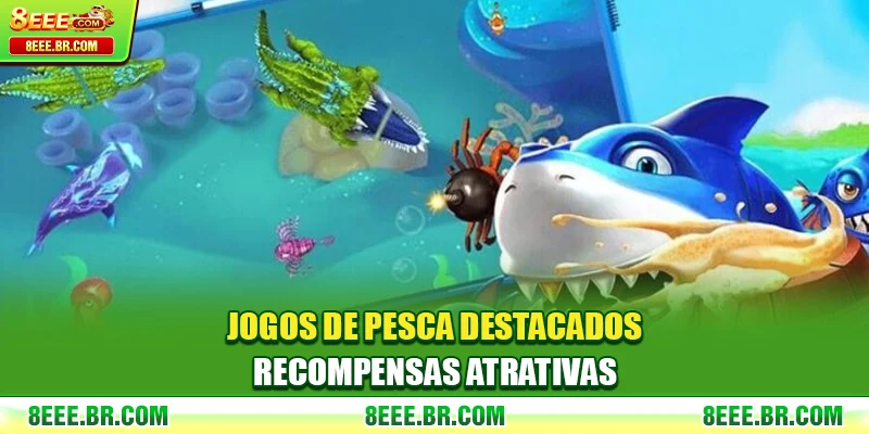 Jogos de pesca destacados, recompensas atrativas