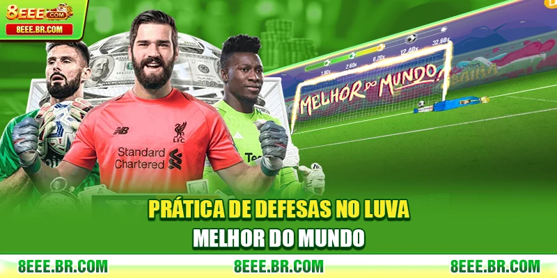 Luva Melhor Do Mundo - Experiência Premium De Luvas De Goleiro 3 Prática de defesas no Luva Melhor do Mundo